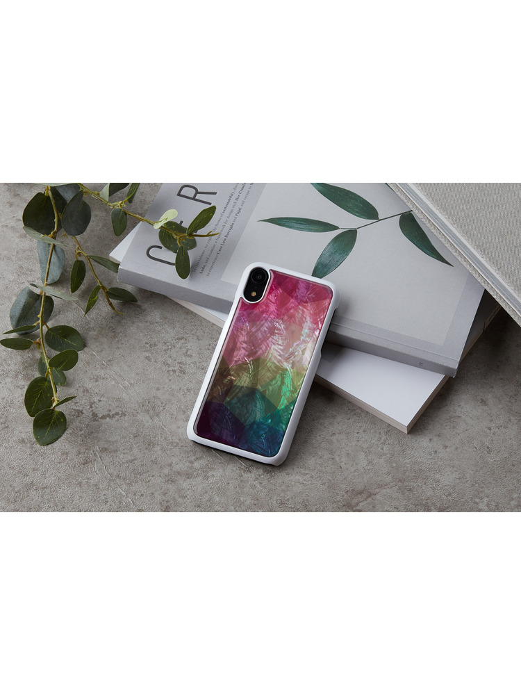 iKins SmartPhone case iPhone XR water flower white