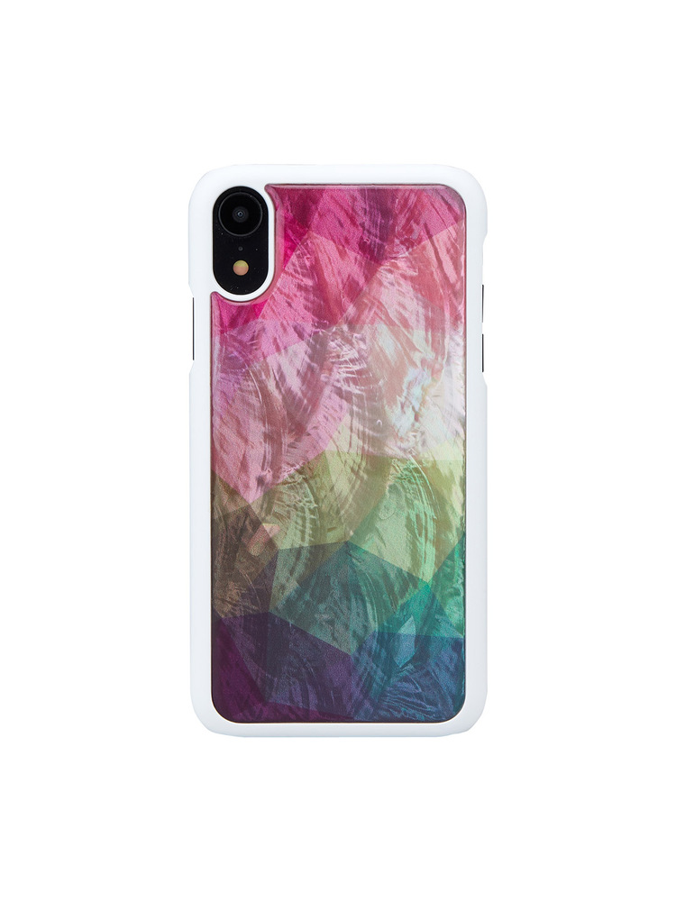 iKins SmartPhone case iPhone XR water flower white