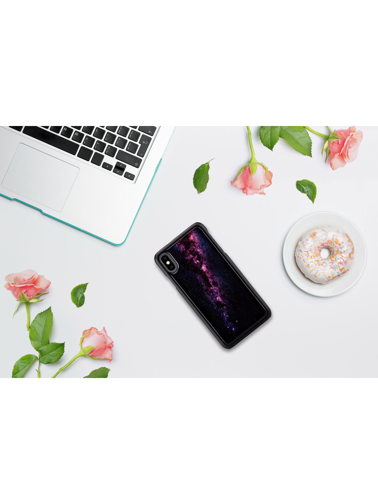 iKins SmartPhone case iPhone XS Max milky way black