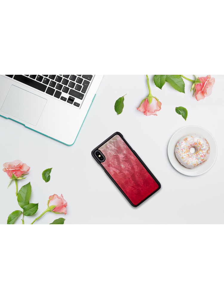 iKins SmartPhone case iPhone XS Max pink lake black