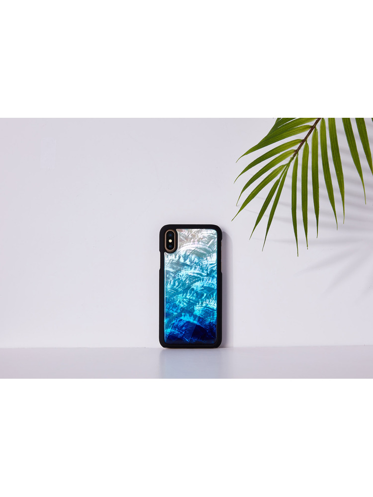 iKins SmartPhone case iPhone XS/S blue lake black