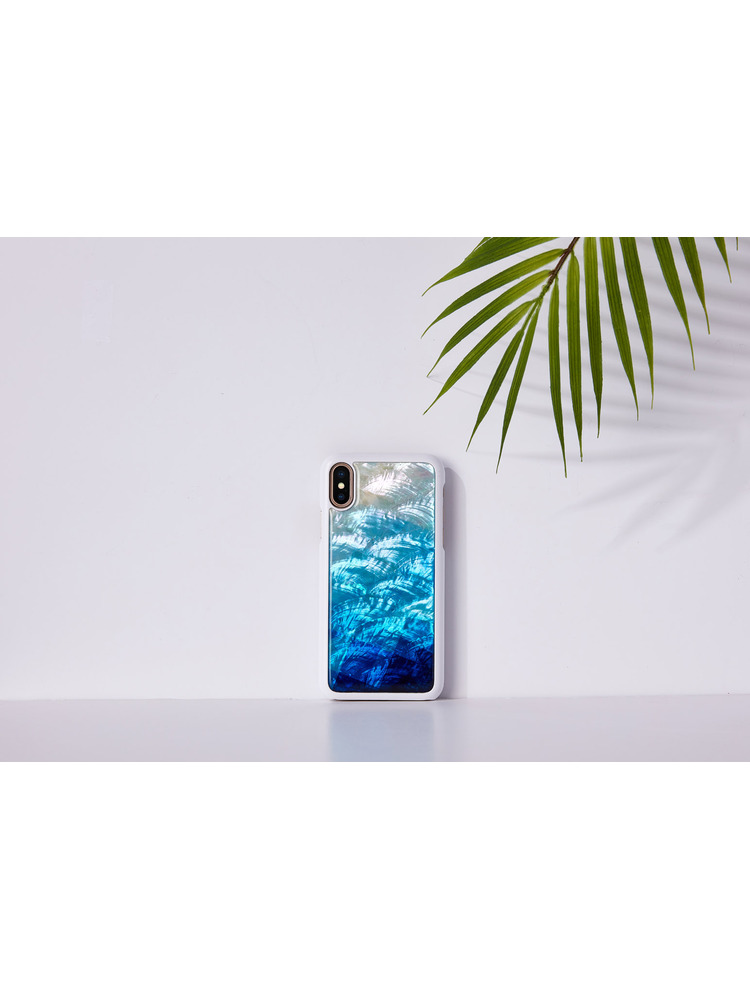 iKins SmartPhone case iPhone XS/S blue lake white