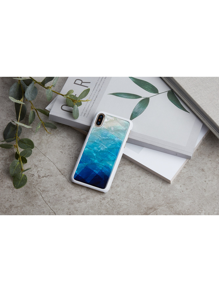 iKins SmartPhone case iPhone XS/S blue lake white