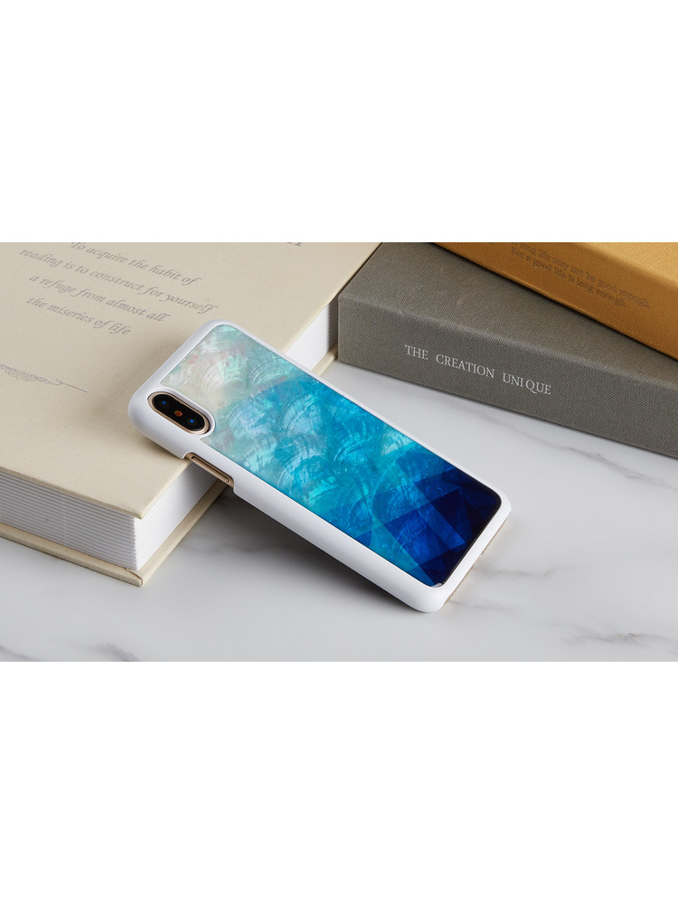 iKins SmartPhone case iPhone XS/S blue lake white