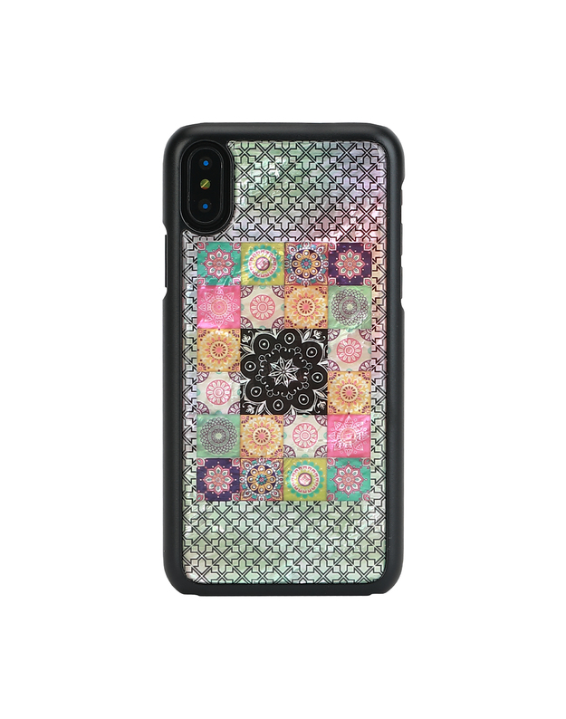 iKins SmartPhone case iPhone XS/S flower garden black