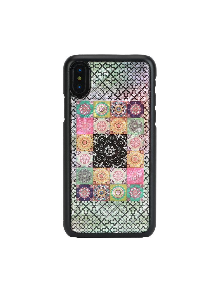 iKins SmartPhone case iPhone XS/S flower garden black