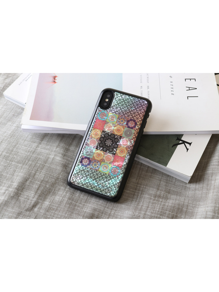 iKins SmartPhone case iPhone XS/S flower garden black