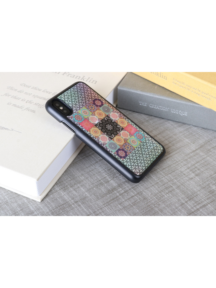 iKins SmartPhone case iPhone XS/S flower garden black