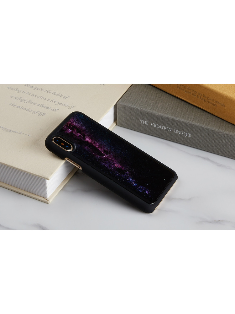 iKins SmartPhone case iPhone XS/S milky way black