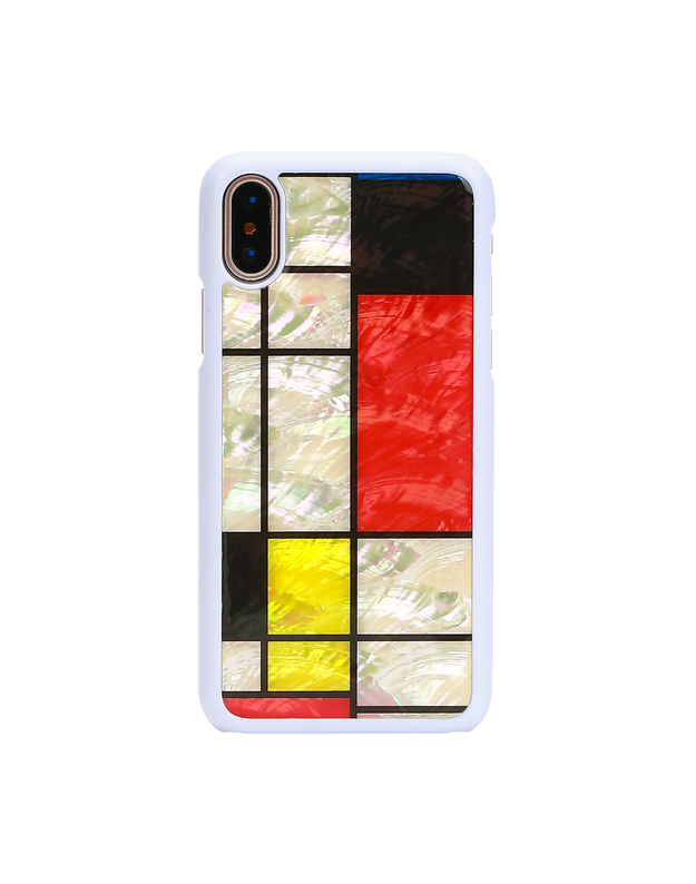 iKins SmartPhone case iPhone XS/S mondrian white