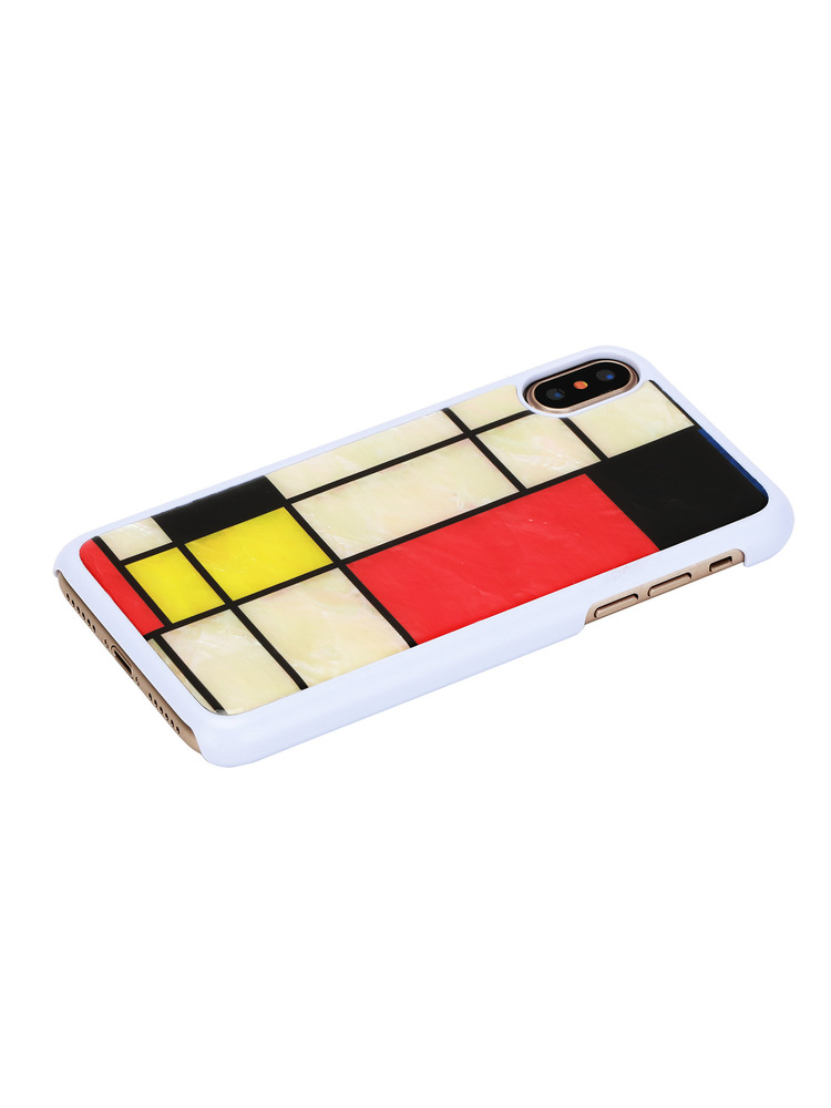 iKins SmartPhone case iPhone XS/S mondrian white