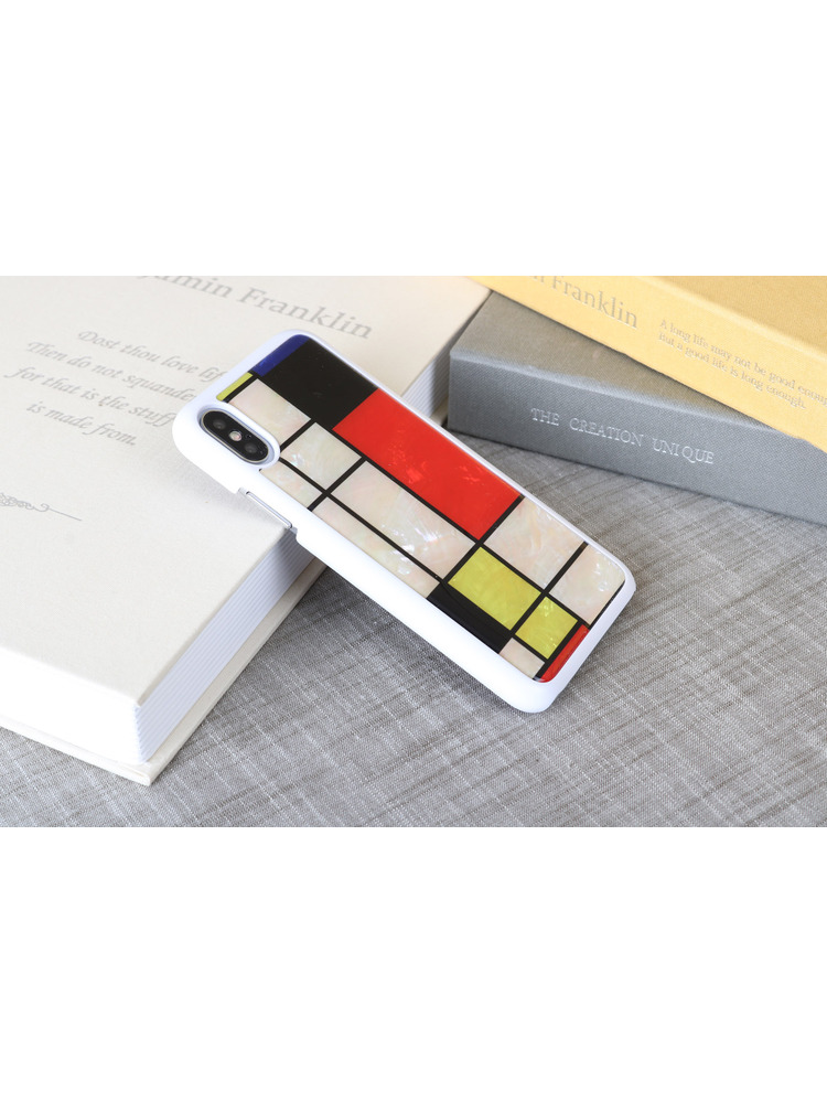 iKins SmartPhone case iPhone XS/S mondrian white