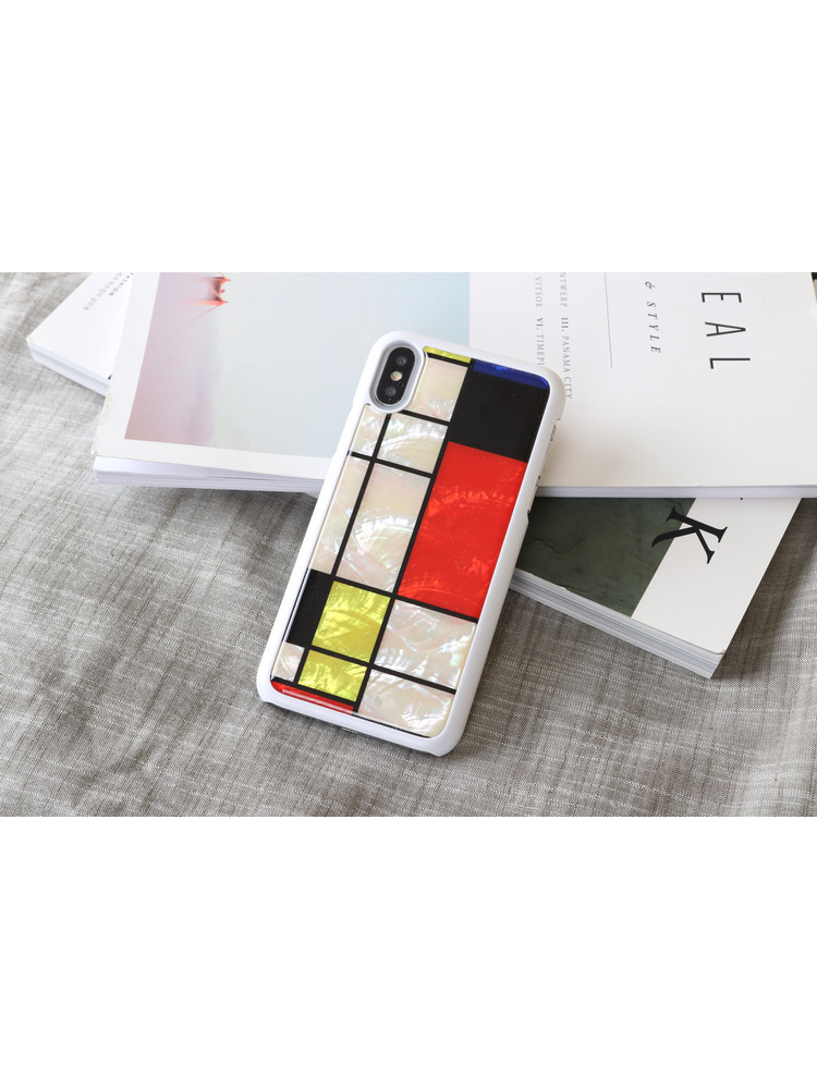 iKins SmartPhone case iPhone XS/S mondrian white