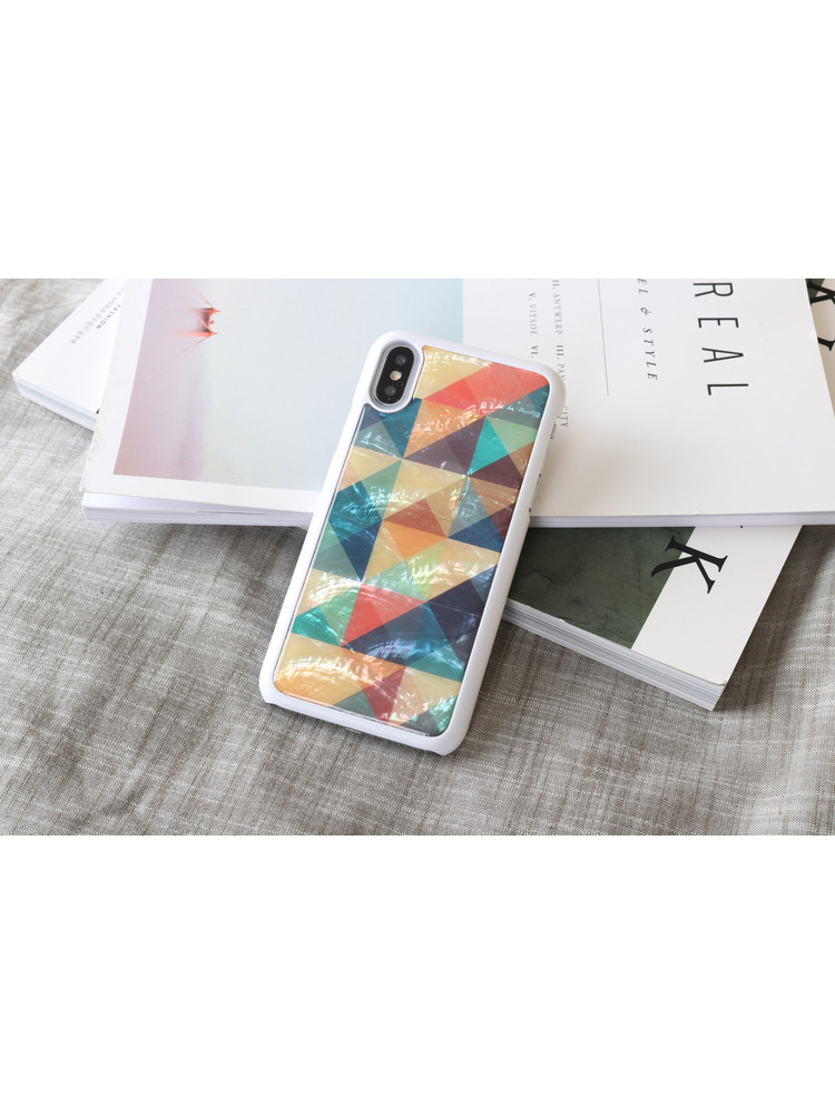 iKins SmartPhone case iPhone XS/S mosaic white