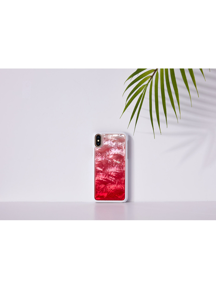 iKins SmartPhone case iPhone XS/S pink lake white