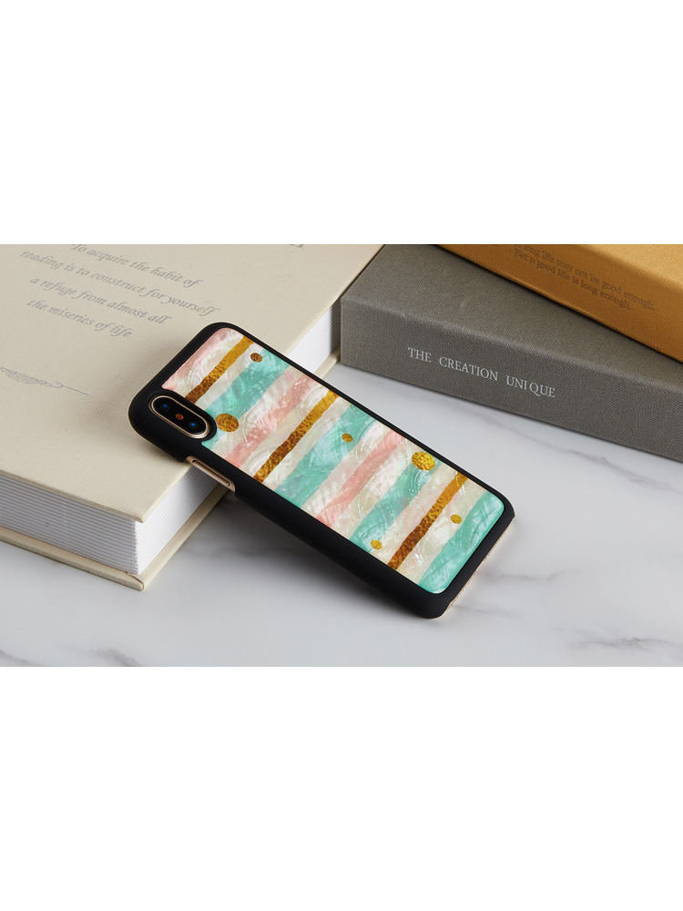 iKins SmartPhone case iPhone XS/S pop mint black