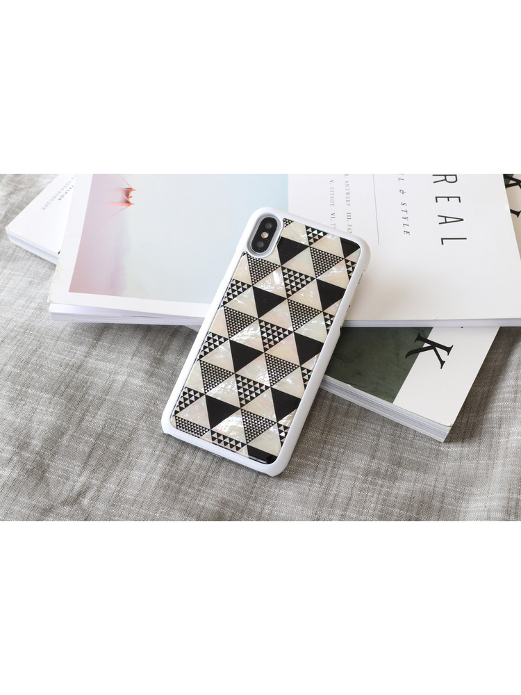 iKins SmartPhone case iPhone XS/S pyramid white