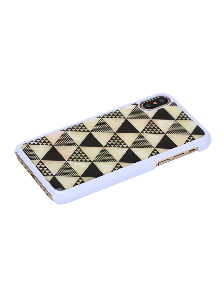 iKins SmartPhone case iPhone XS/S pyramid white