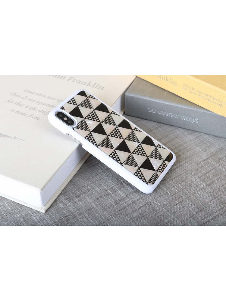 iKins SmartPhone case iPhone XS/S pyramid white