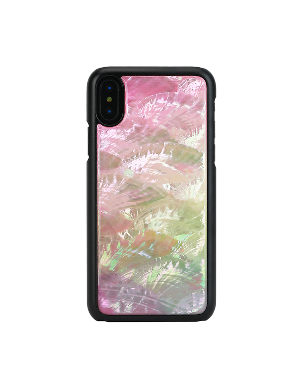 iKins SmartPhone case iPhone XS/S water flower black