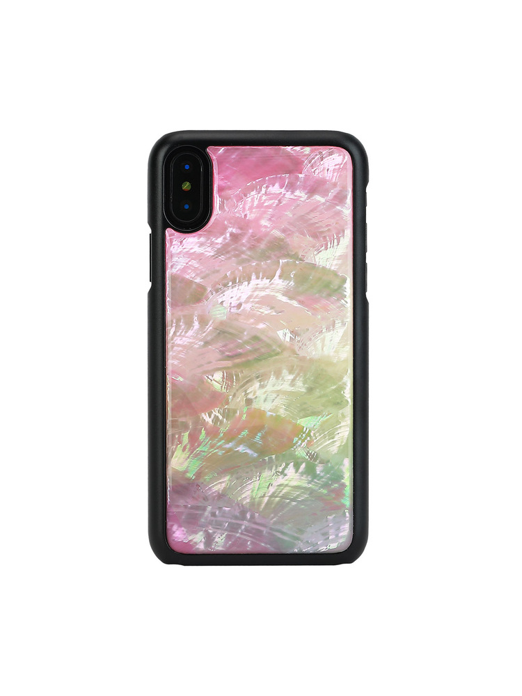 iKins SmartPhone case iPhone XS/S water flower black