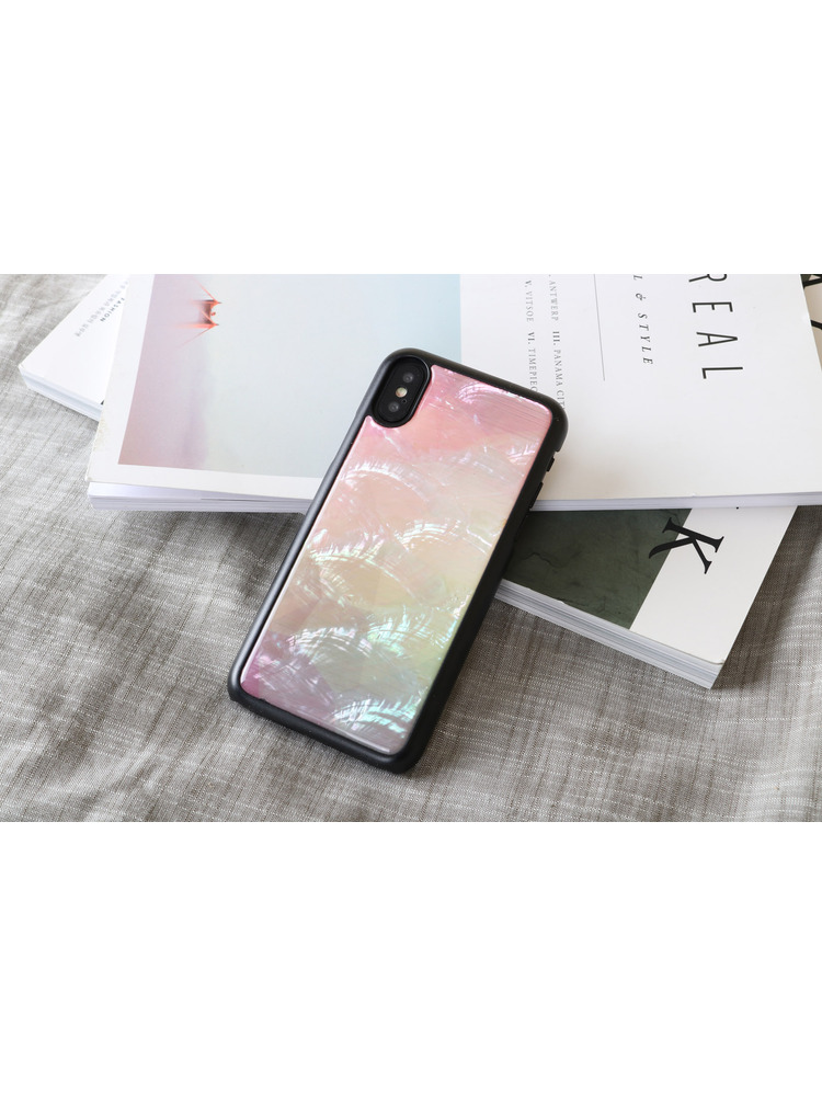 iKins SmartPhone case iPhone XS/S water flower black