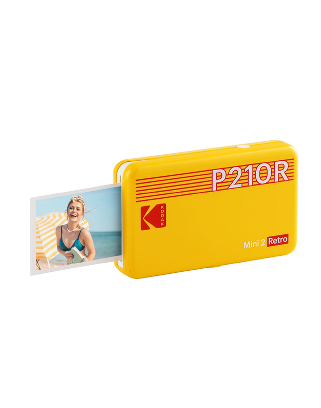 Kodak Mini 2 Retro Instant Photo Printer Yellow