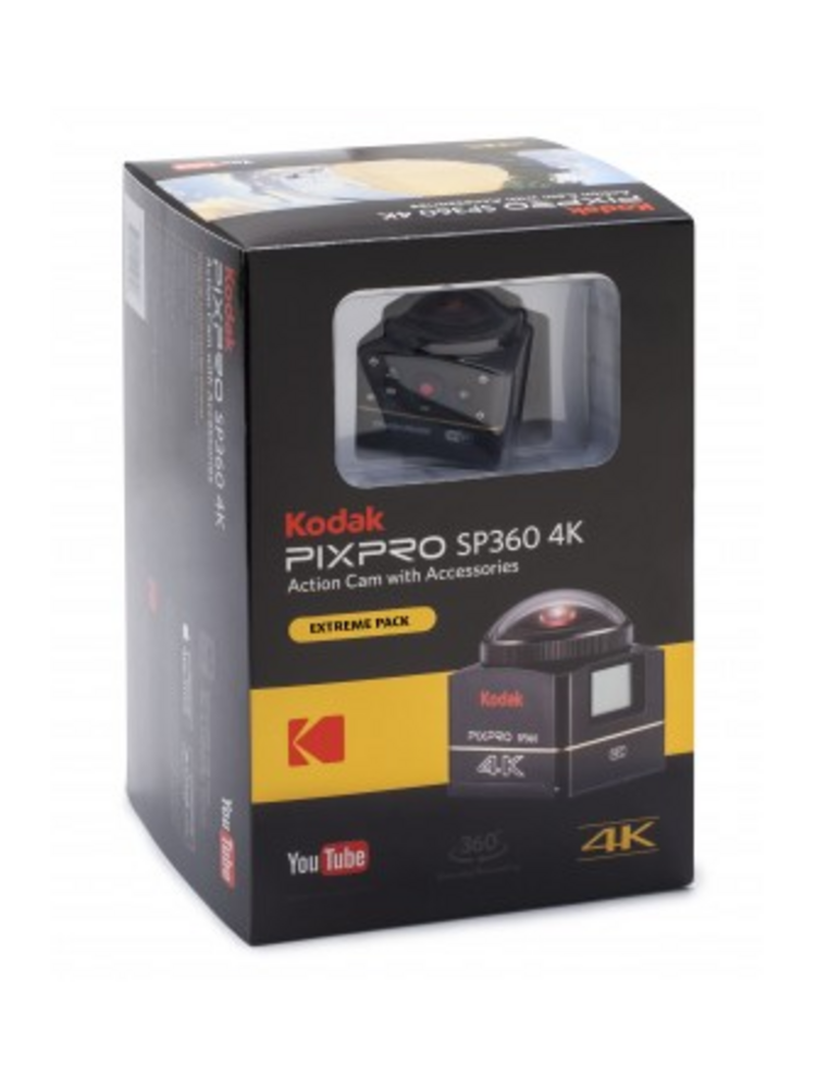 Kodak SP360 4k Extrem Kit Black