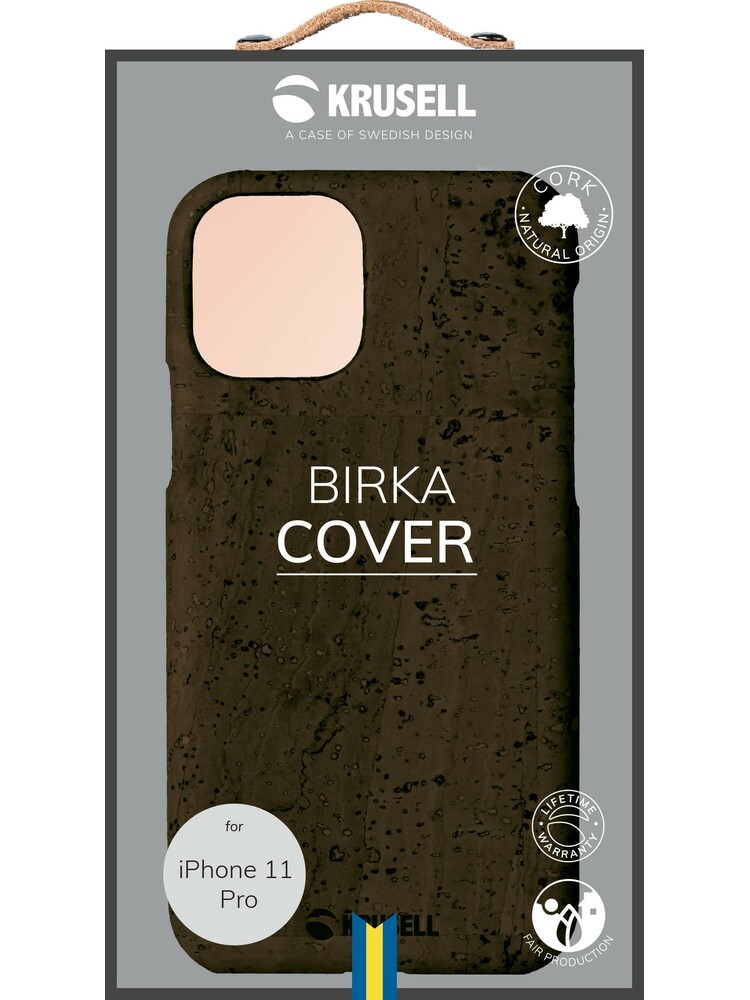 Krusell Birka Cover Apple iPhone 11 Pro dark brown