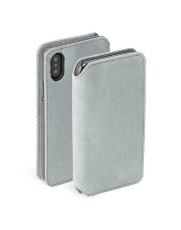 Krusell Broby 4 Card SlimWallet Apple iPhone XS light grey