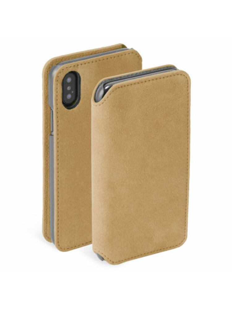 Krusell Broby 4 Card SlimWallet Apple iPhone XS Max cognac