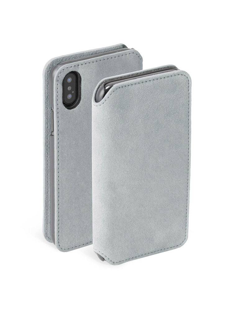 Krusell Broby 4 Card SlimWallet Apple iPhone XS Max light grey