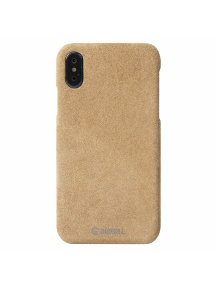 Krusell Broby Cover Apple iPhone XS cognac