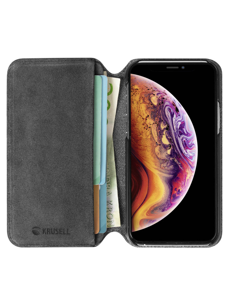 Krusell Broby PhoneWallet Apple iPhone 11 Pro Max stone