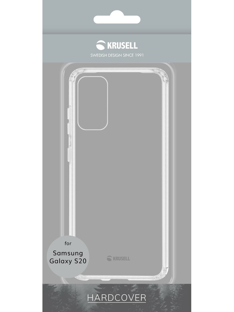 Krusell Essentials HardCover Samsung Galaxy S20 transparent