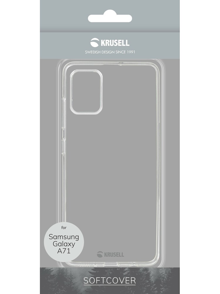 Krusell Essentials SoftCover Samsung Galaxy A71 Transparent