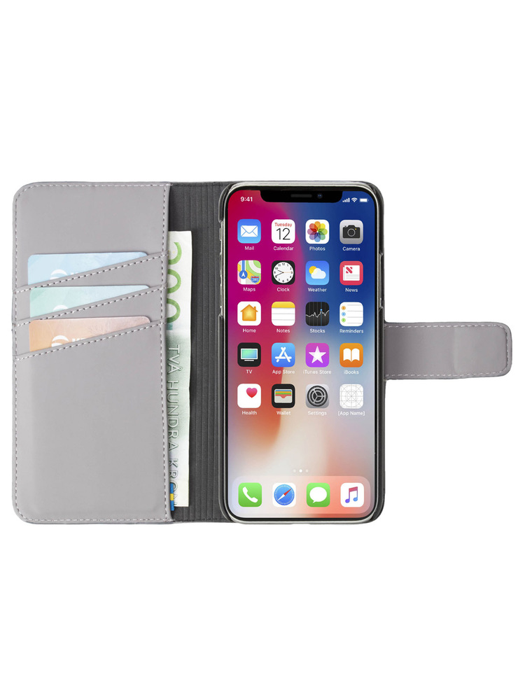 Krusell Loka FolioWallet 2in1 Apple iPhone XS Max grey