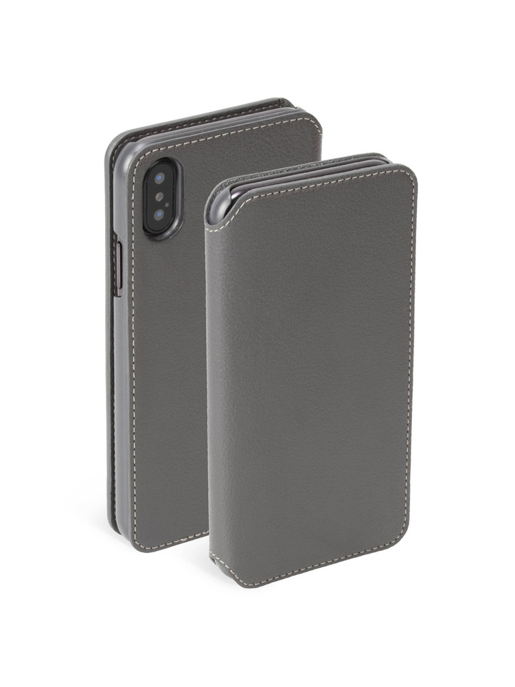 Krusell Pixbo 4 Card SlimWallet Apple iPhone XS Max grey