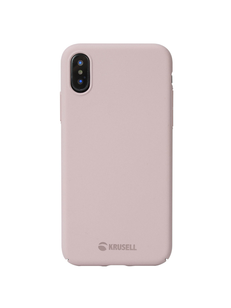 Krusell Sandby Cover Apple iPhone XS dusty pink