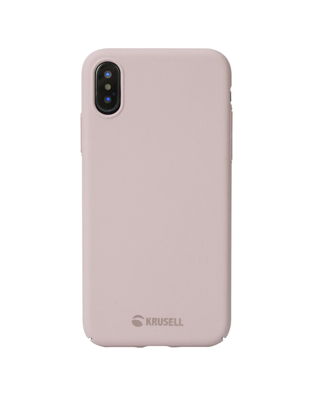 Krusell Sandby Cover Apple iPhone XS Max dusty pink