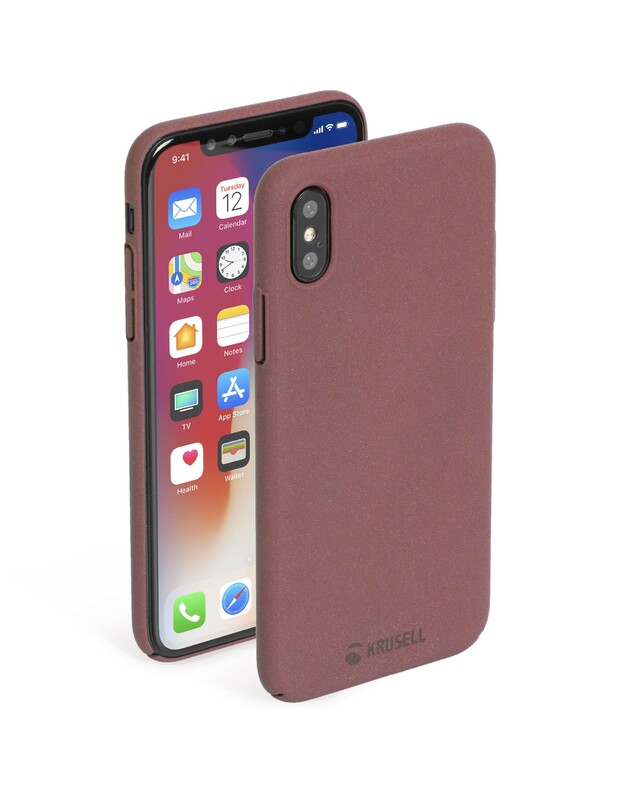 Krusell Sandby Cover Apple iPhone XS rust