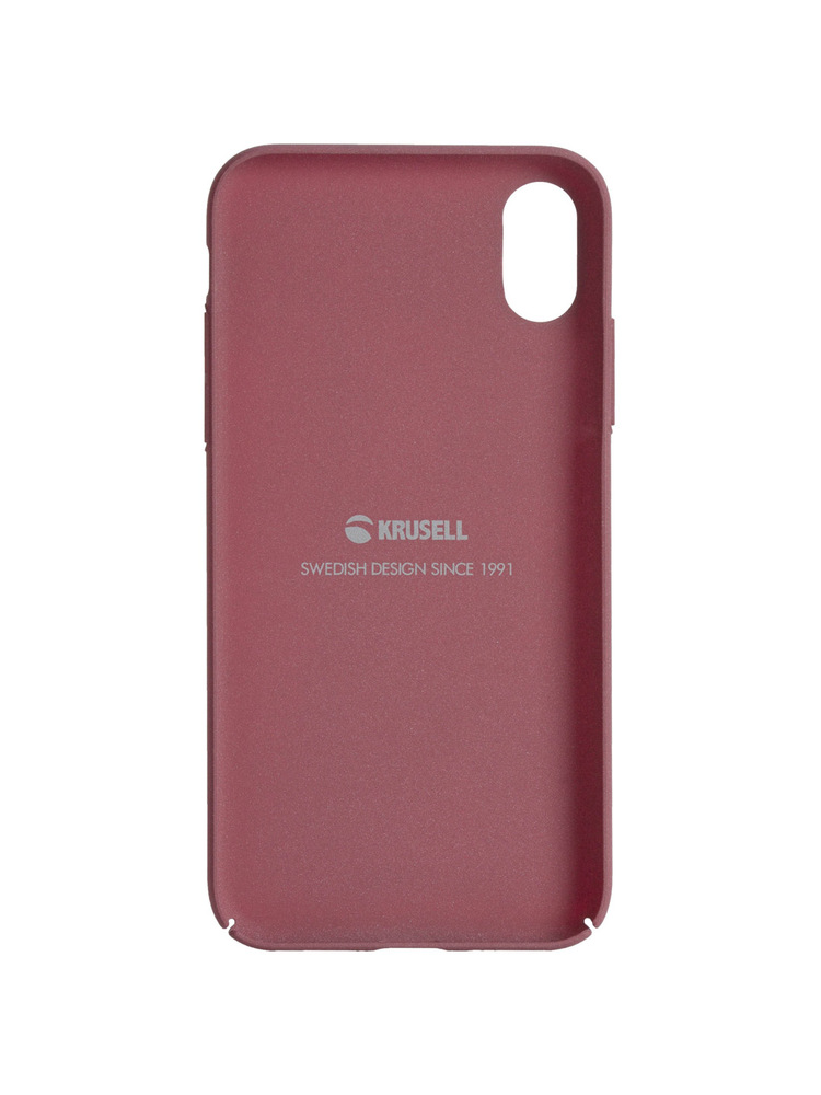 Krusell Sandby Cover Apple iPhone XS rust