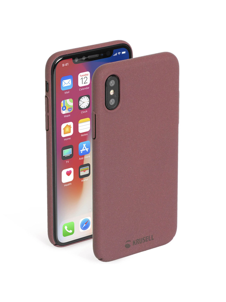 Krusell Sandby Cover Apple iPhone XS rust