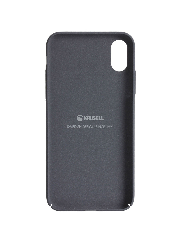 Krusell Sandby Cover Apple iPhone XS stone