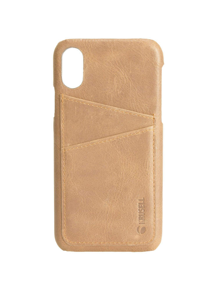 Krusell Sunne 2 Card Cover Apple iPhone XR vintage nude