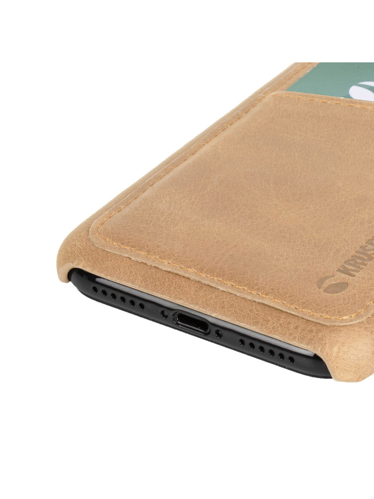 Krusell Sunne 2 Card Cover Apple iPhone XS Max vintage nude