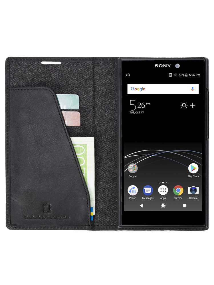 Krusell Sunne 2 Card Foliowallet Sony Xperia L2 vintage black