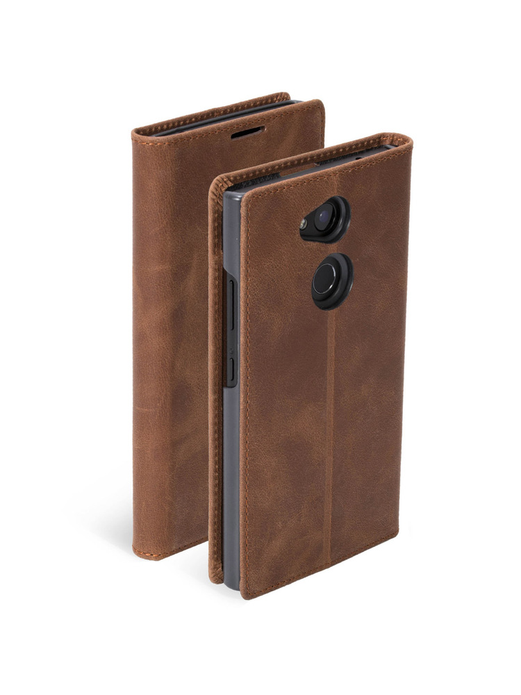 Krusell Sunne 2 Card Foliowallet Sony Xperia L2 vintage cognac