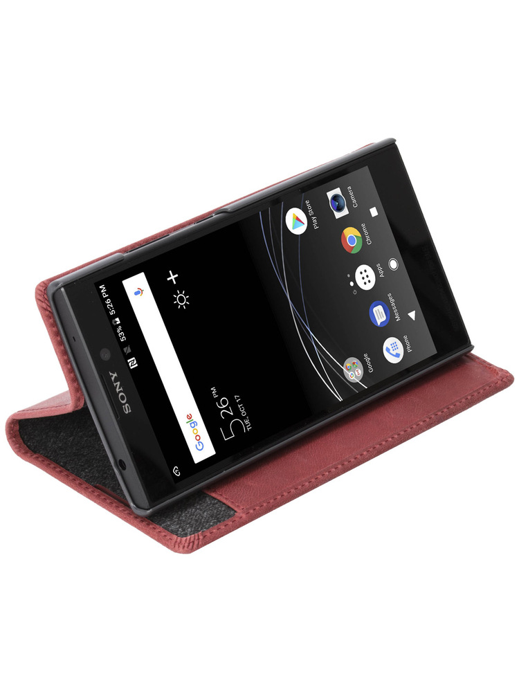 Krusell Sunne 2 Card Foliowallet Sony Xperia L2 vintage red