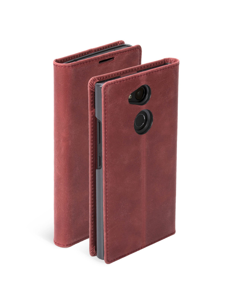 Krusell Sunne 2 Card Foliowallet Sony Xperia L2 vintage red